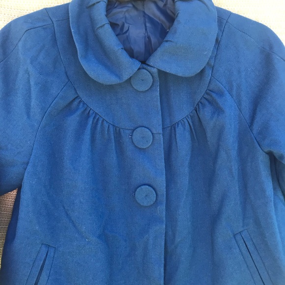 Cropped blue jacket - Picture 3 of 4